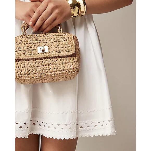 new J. Crew White Midi Dress - Picture 2 of 11